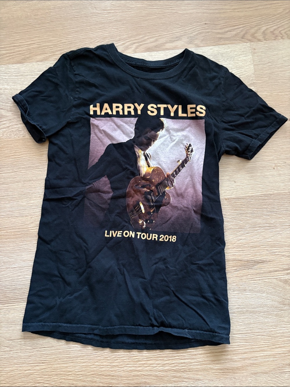 Harry Styles Live On Tour 2018 Black Graphic Tee